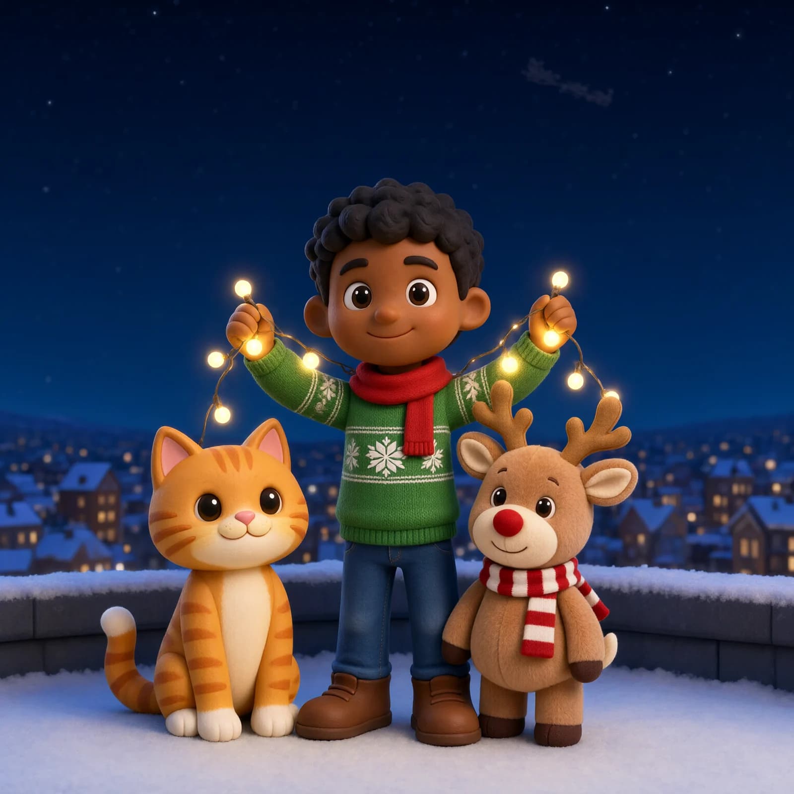 Cover of Leo Saves Christmas Eve