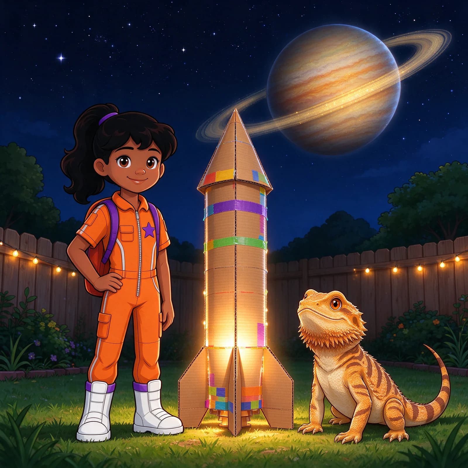 Cover illustration for Zara, Captain of the Cosmos