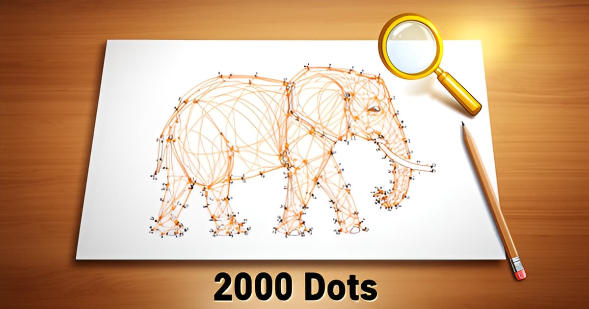 2000 Dots: Extreme Dot-to-Dot Printables You Can