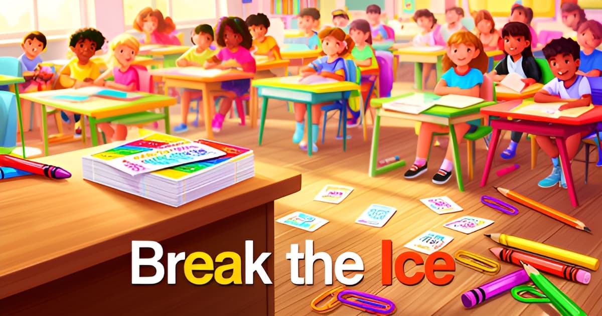 Get to Know You Questions for Kids: First Week of School Icebreakers