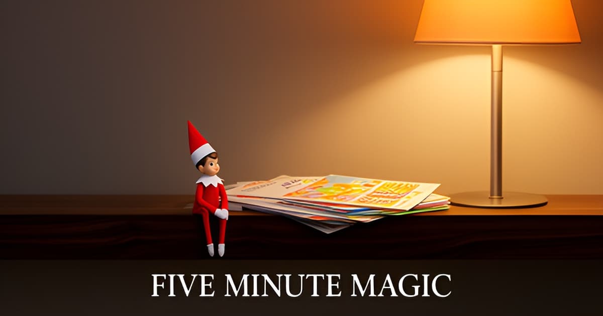 Last-Minute Elf Ideas: 30 Five-Minute Setups With Things You Already Have
