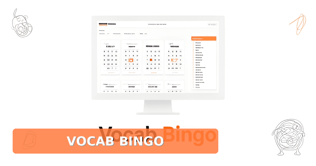 Vocabulary Bingo Generator: Turn This Week's Vocab List into a Game